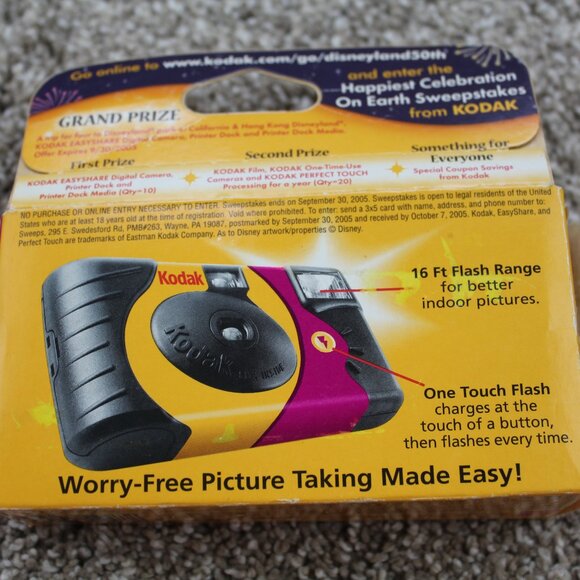 Kodak Power Flash Camera 27 Vintage Expired 2007 NEW Open Box - Picture 3 of 6